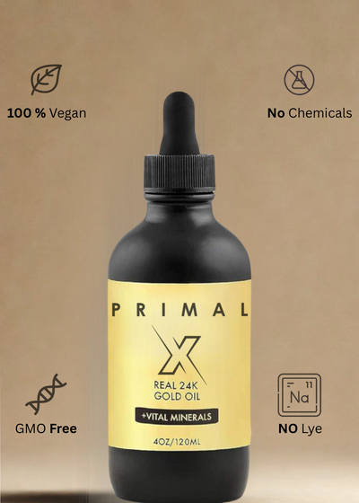 PrimalU Natural Gold Oil Supplement