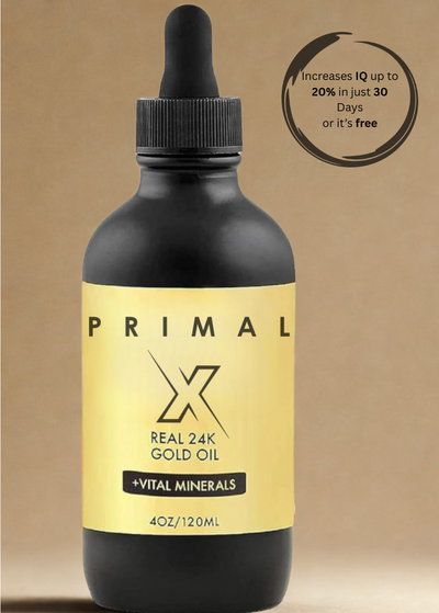 PrimalU Natural Gold Oil Supplement