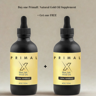 PrimalU Natural Gold Oil Supplement